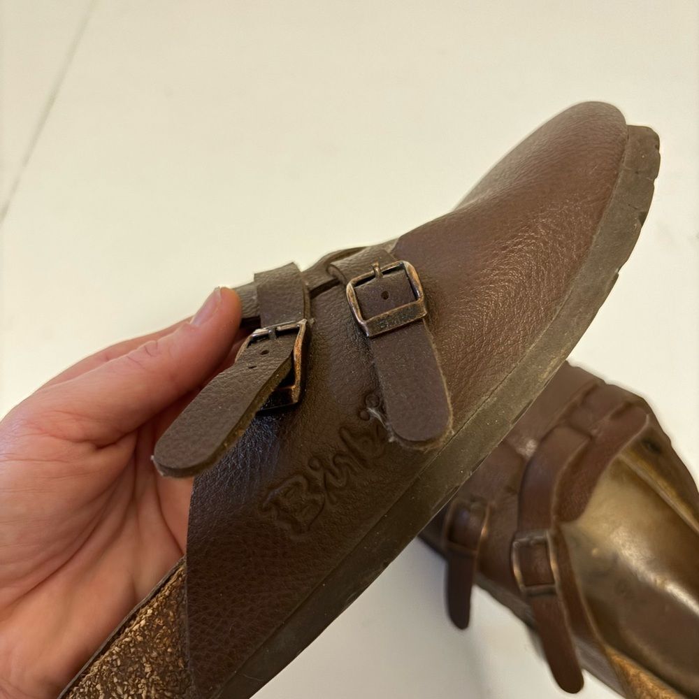 Birki’s Birkenstock Camden Double Strap Clog Brown Leather 37 - Picture 6 of 7